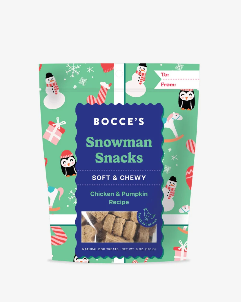 Snowman Snacks Chicken + Pumpkin Dog Treats (FINAL SALE) - Image 2
