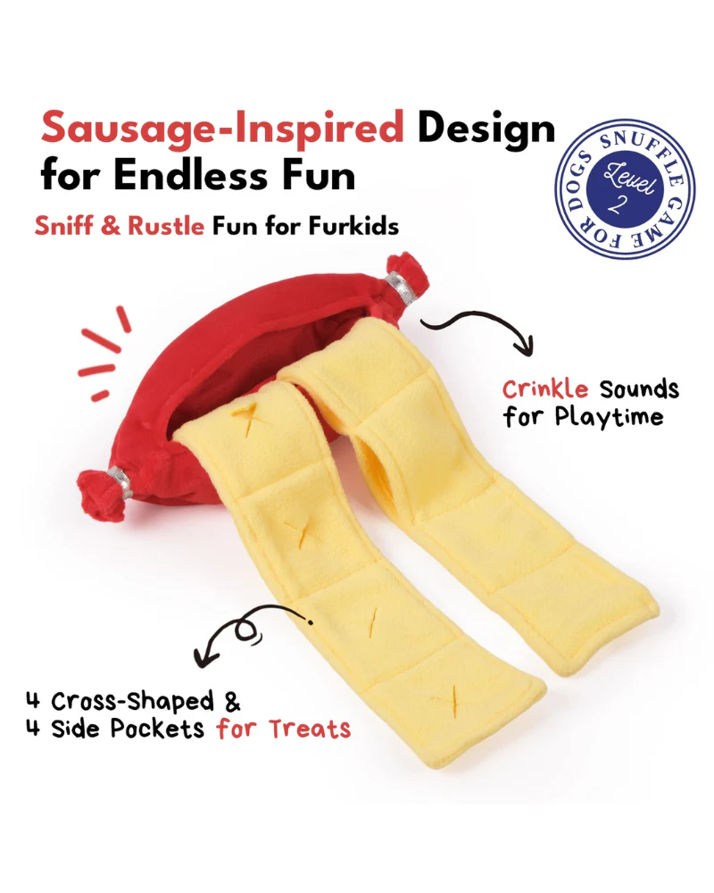 Snuffle Sausage Dog Toy - Image 9