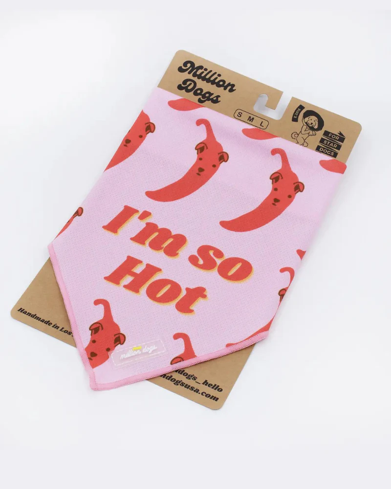 So Hot Cooling Dog Bandana (Made in the USA) (CLEARANCE) - Image 3