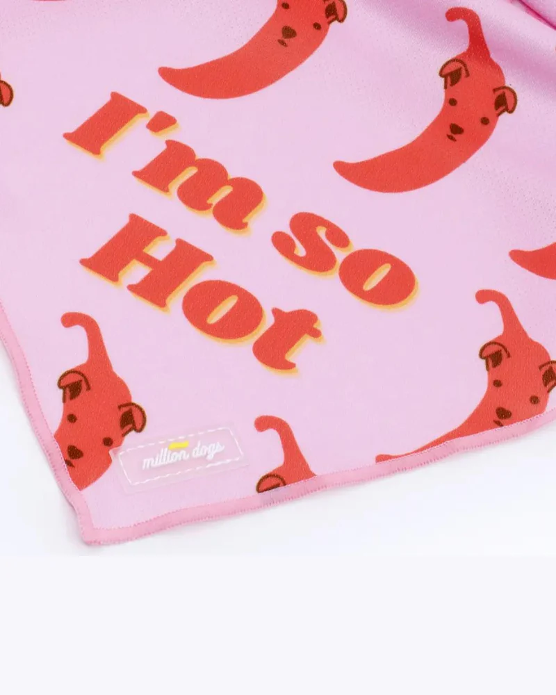So Hot Cooling Dog Bandana (Made in the USA) (CLEARANCE) - Image 4