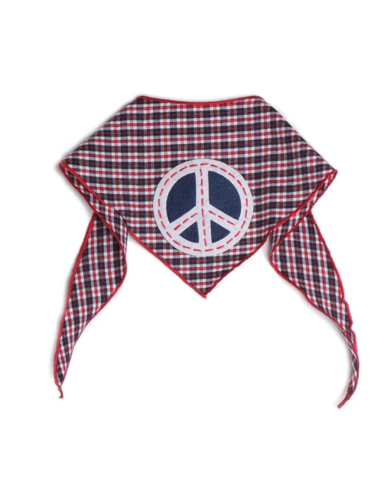 Peace Pupper Dog Bandana (SIDEWALK SALE) - Image 3