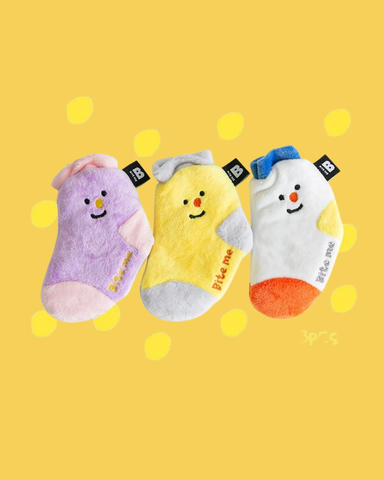 Sock Nosework Plush Dog Toy Set - Image 3