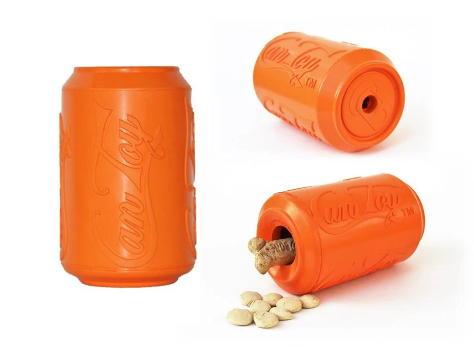 Durable Can Toy in Orange (Small) << FINAL SALE >> - Image 4