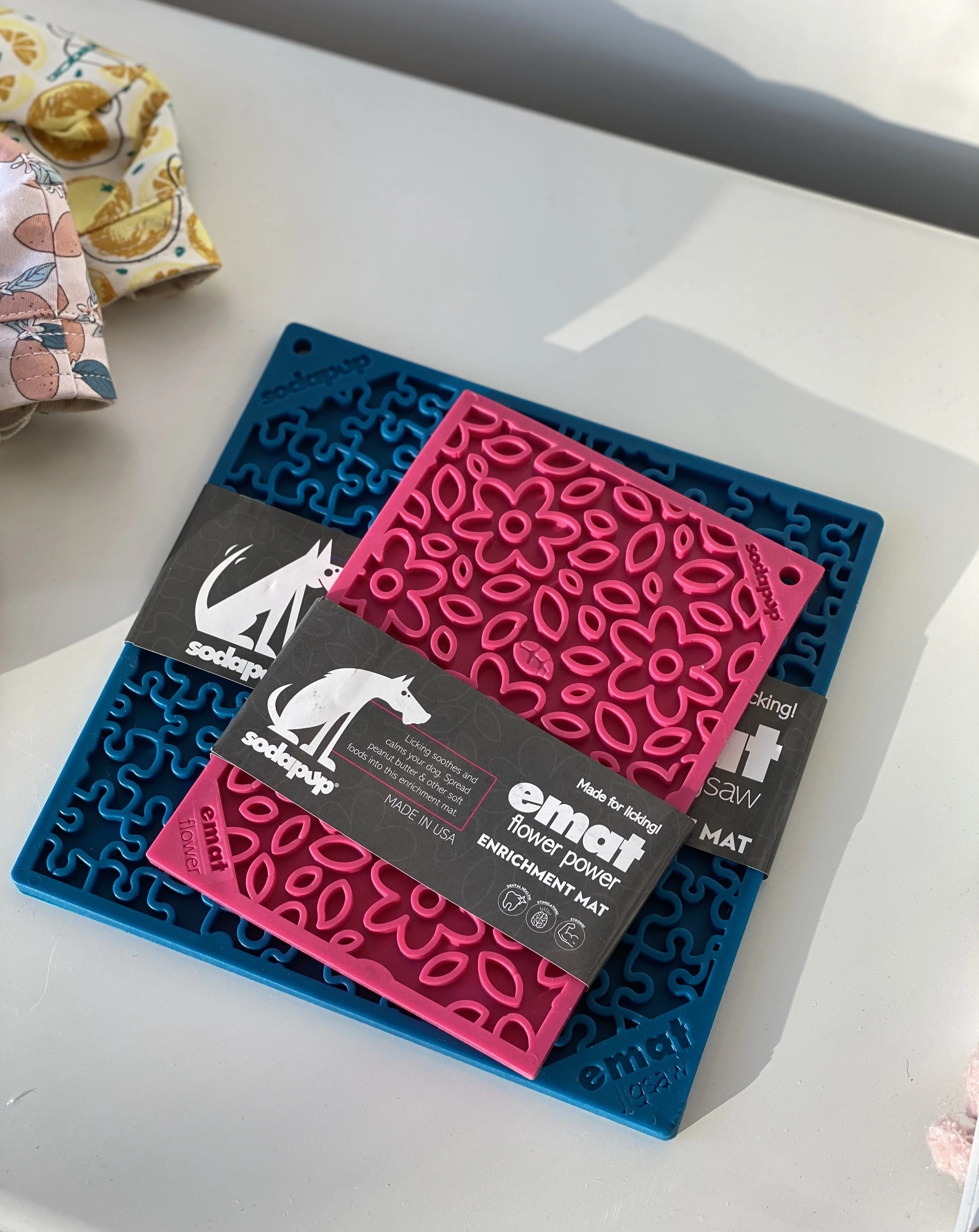Flower Power Dog Lick Mat (Made in the USA) - Image 4