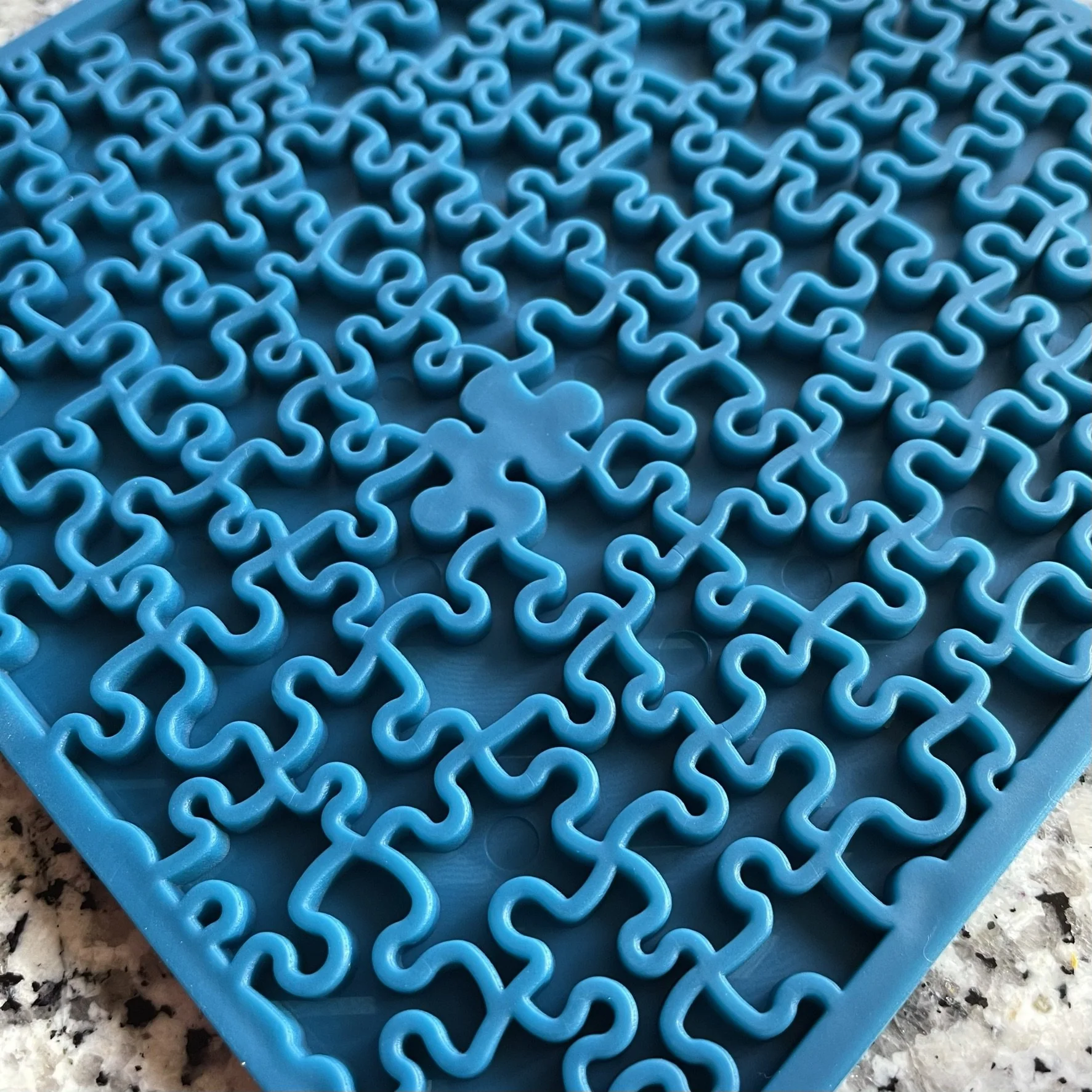 Jigsaw Design Dog Lick Mat (Made in the USA) - Image 5