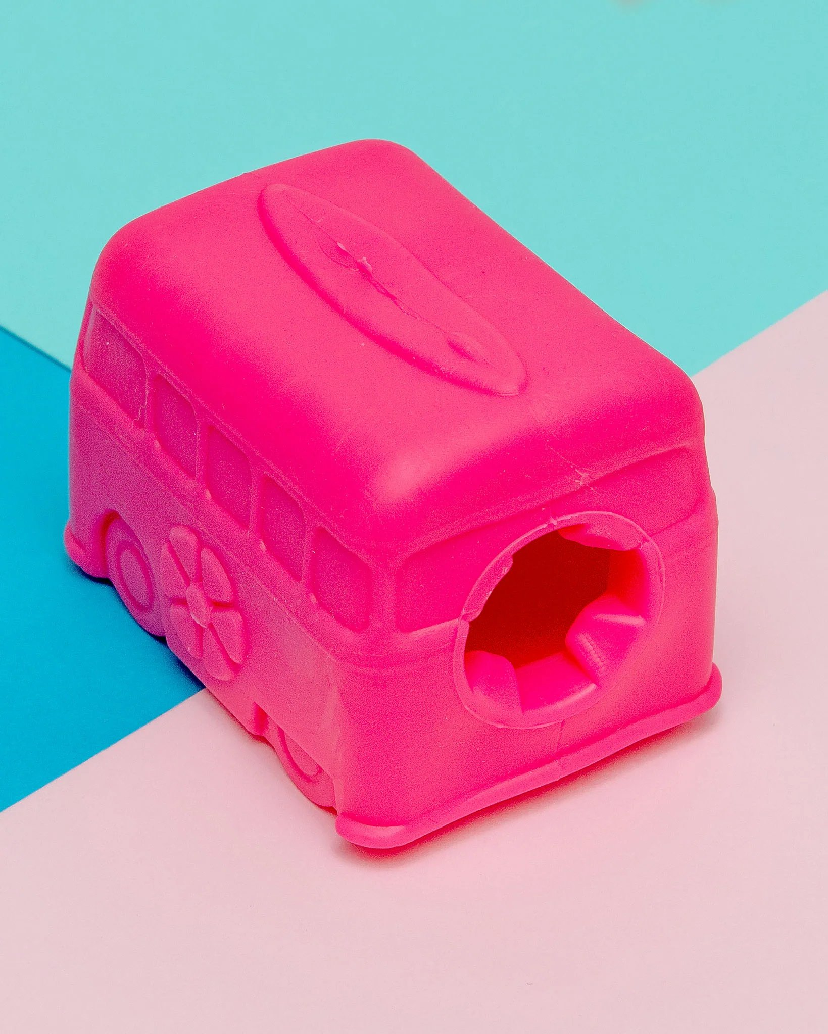 Surf’s Up Van Chew Toy & Dog Treat Dispenser (Made in the USA) - Image 3