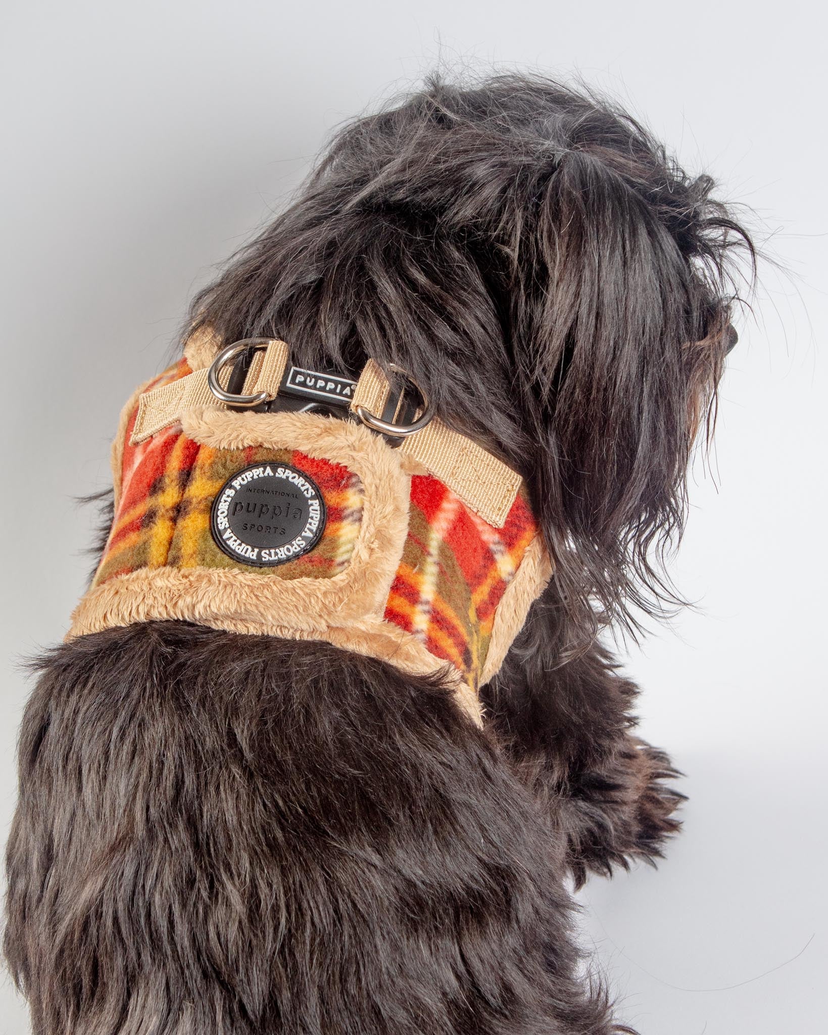Soft Fleece Step-In Dog Harness In Plaid (FINAL SALE) - Image 2