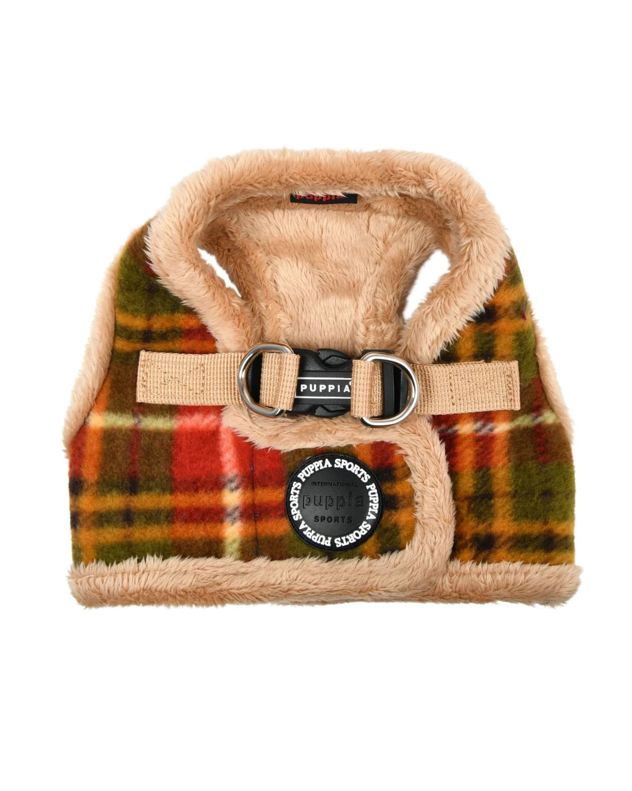 Soft Fleece Step-In Dog Harness In Plaid (FINAL SALE) - Image 3