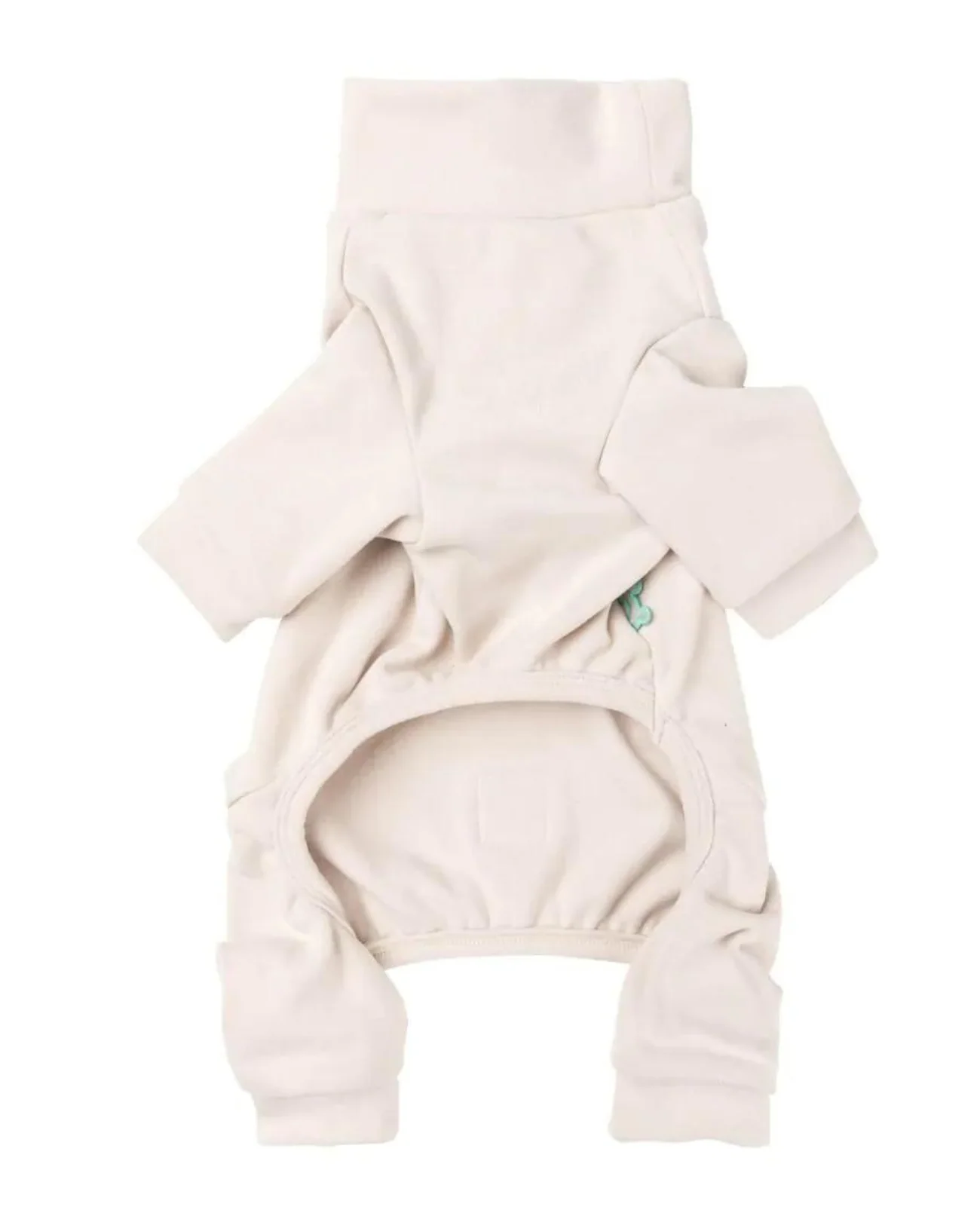 Soft Touch Dog Onesie in Sandstone or Myrtle Green (FINAL SALE) - Image 6