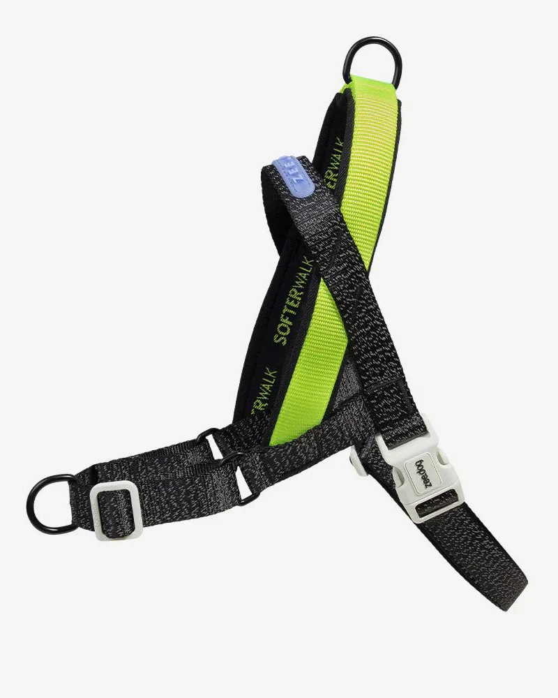 SofterWalk No-Pull Dog Harness in Reflective Nox - Image 2