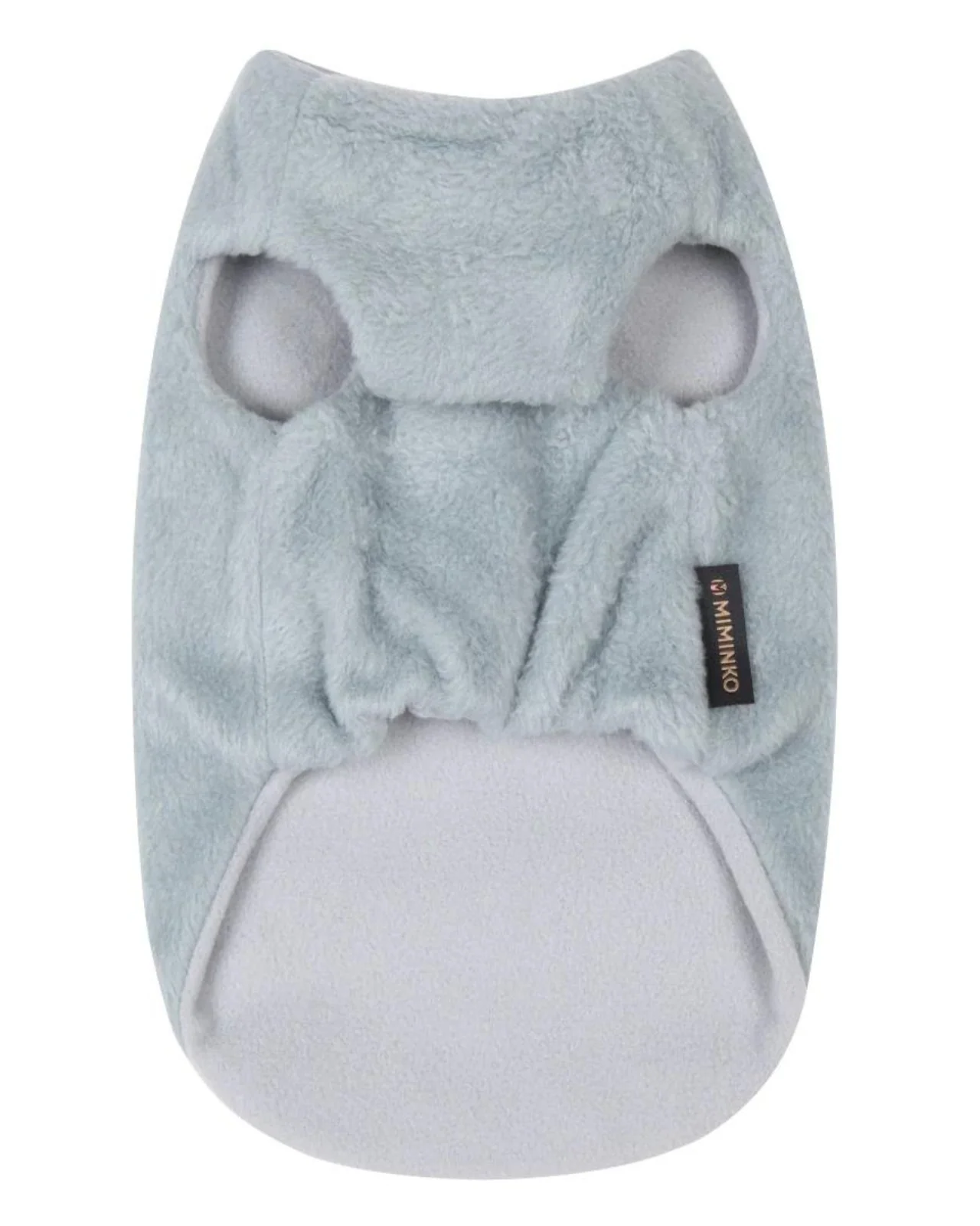 Embellished Fur Dog Vest in Soft Green (FINAL SALE) - Image 6