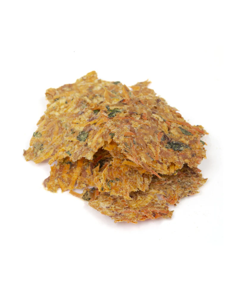 Chicken Crisps with Sweet Potato, Apple & Parsley Dog Treats - Image 2