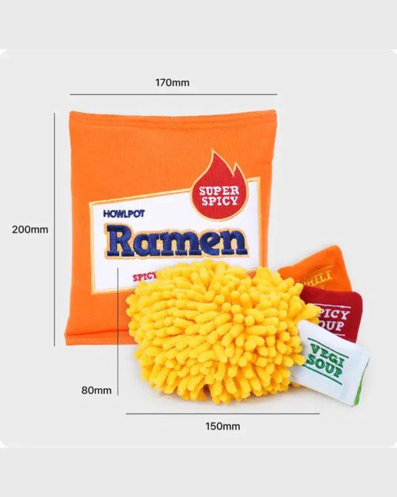 Spicy Ramen Noodle Snuffle Toy - Image 8