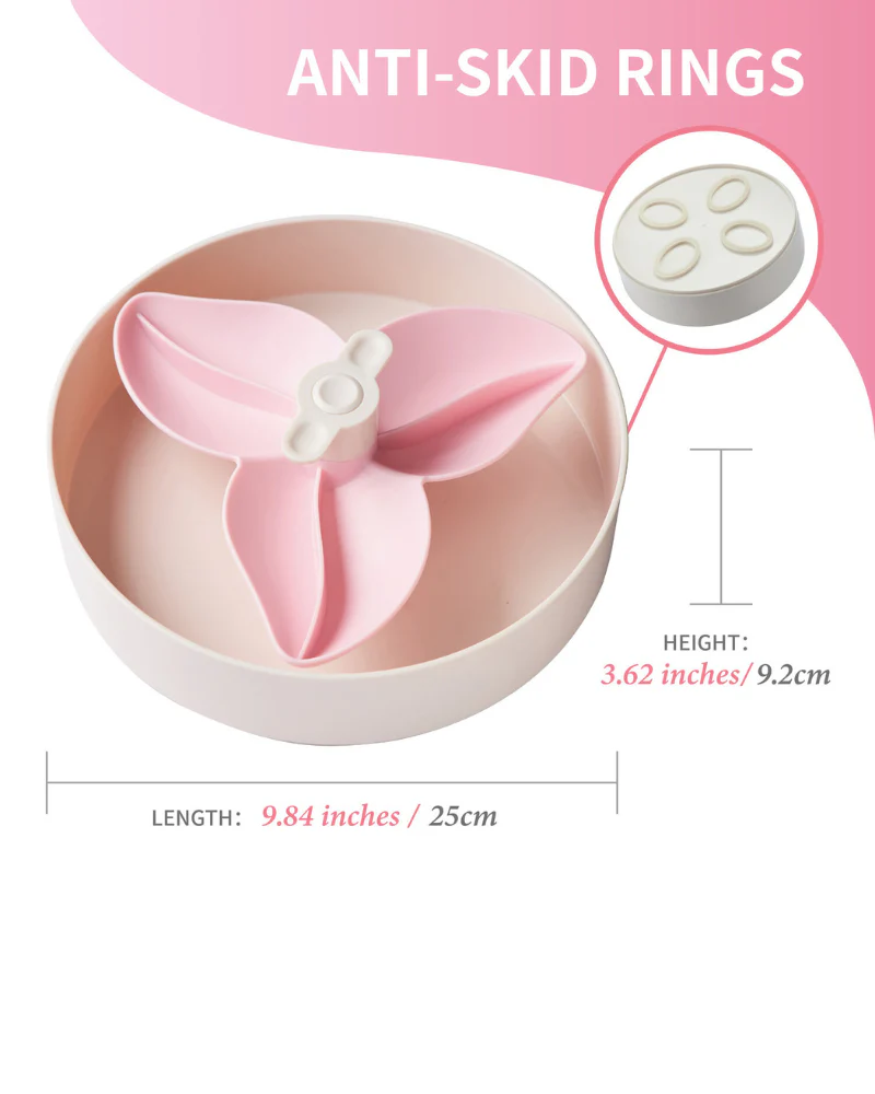 SPIN Interactive Slow Feeder in Pink - Image 5
