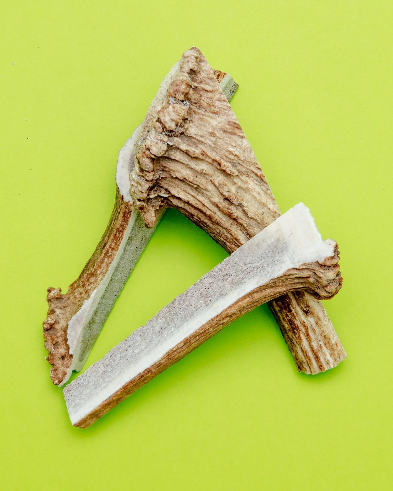 Split Elk Antler Dog Single Chew
