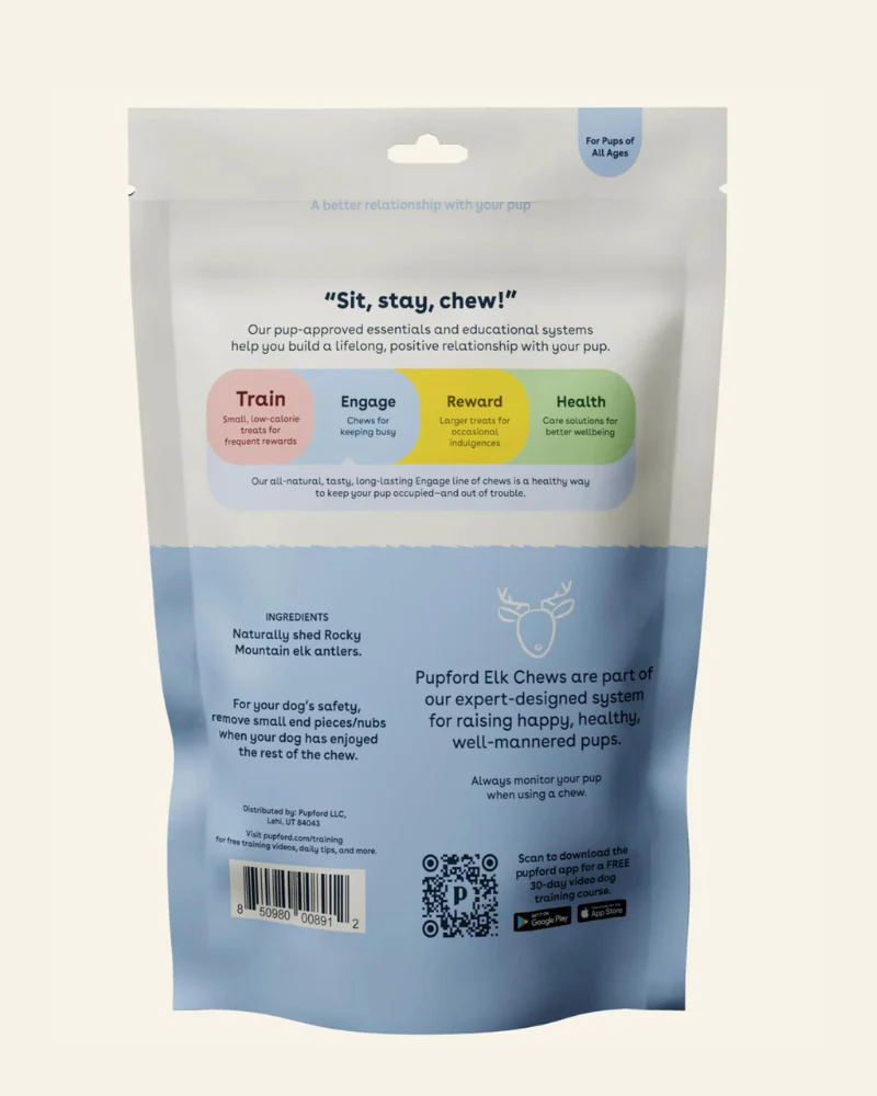 Split Elk Antler Dog Single Chew - Image 10