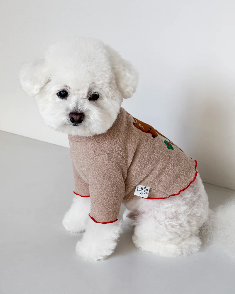 Spotted Deer Fluffy Dog Shirt (FINAL SALE) - Image 4