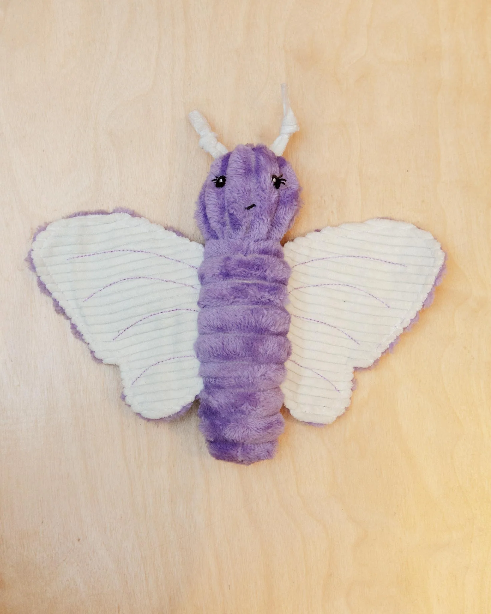 Spring Fling Bella Butterfly Squeaky Dog Toy