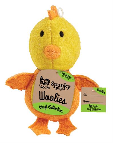 Chicken Woolie Squeaky Dog Toy - Image 6