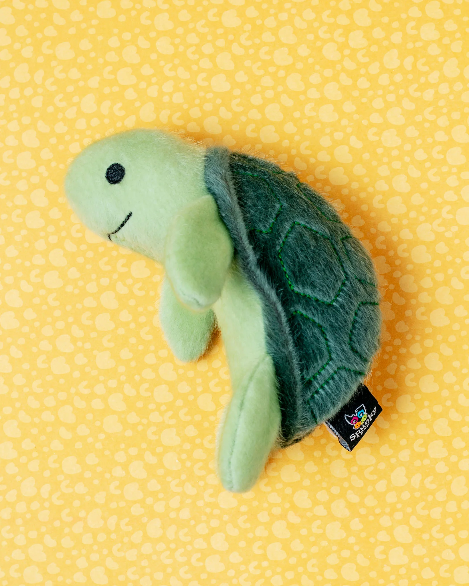 Fuzzy Sea Turtle Plush Dog Toy