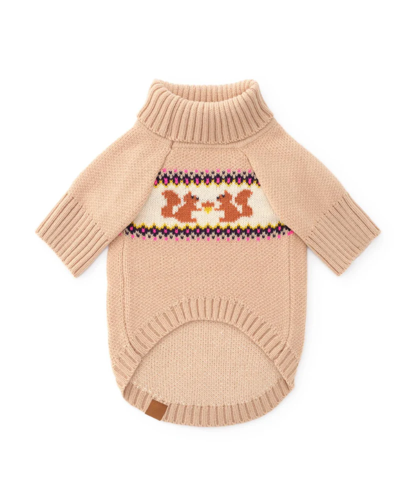 Squirrel Knit Dog Sweater (FINAL SALE) - Image 5