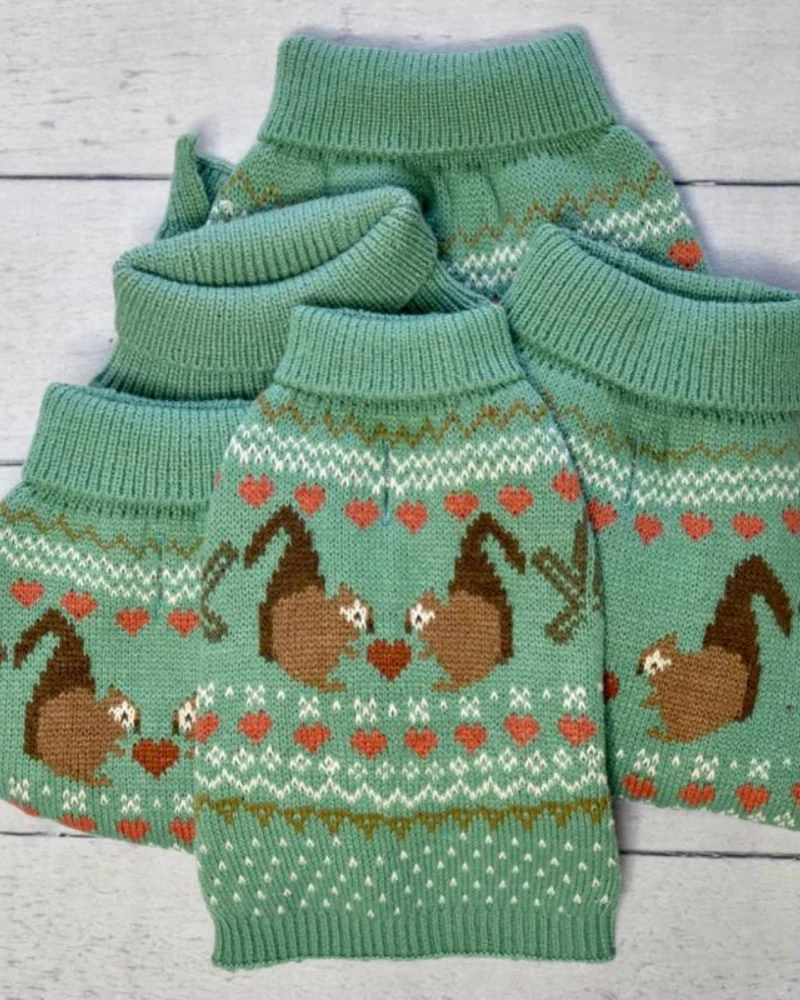 Squirrel Love Dog Sweater (FINAL SALE) - Image 6