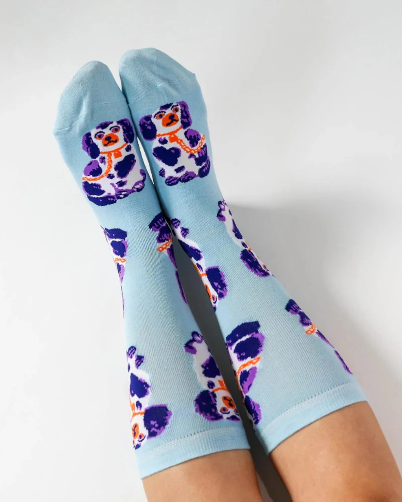 Staffordshire Dogs Crew Socks (Womens 5-10) - Image 2