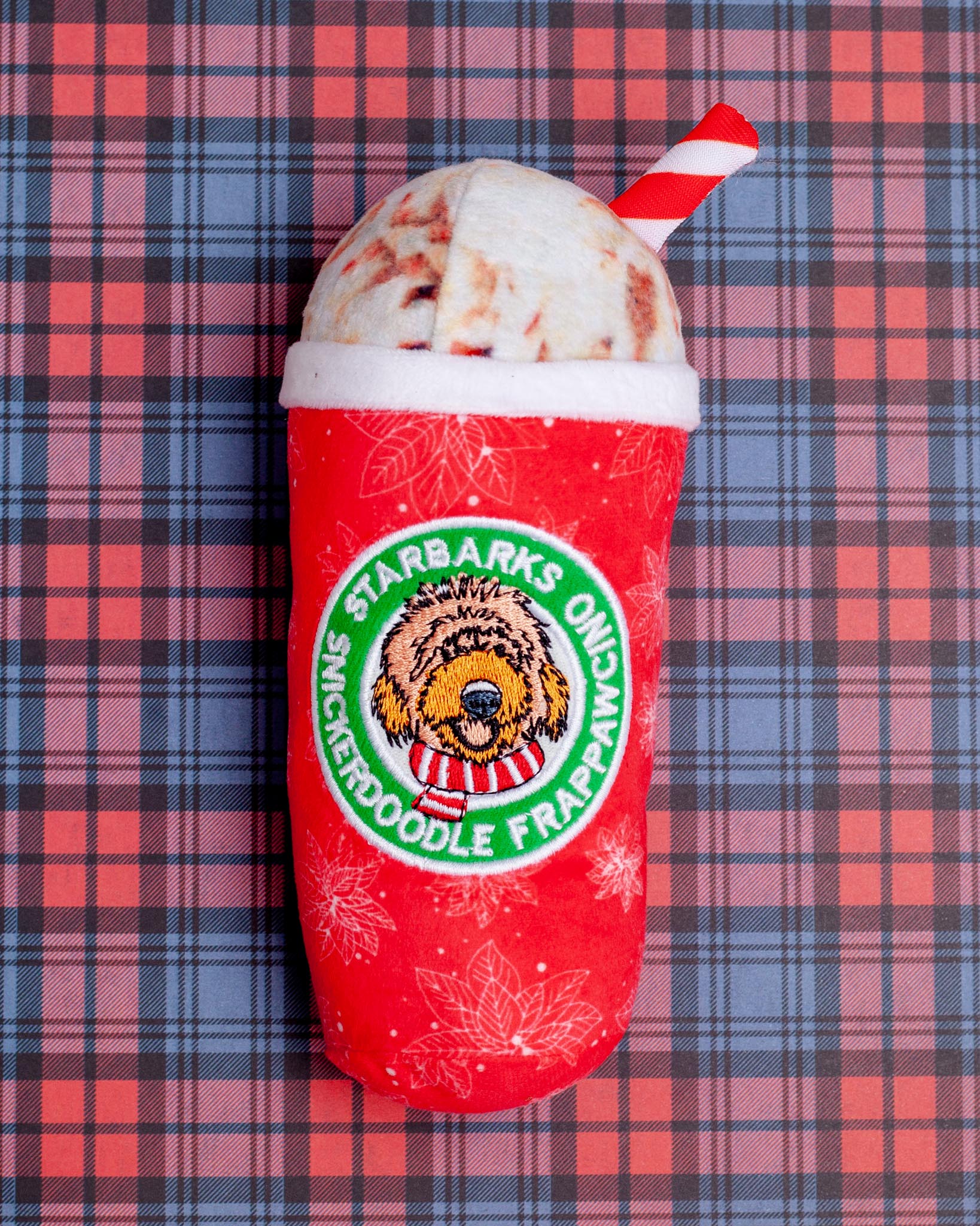 Starbarks Snickerdoodle Frappawcino Squeaky Dog Toy