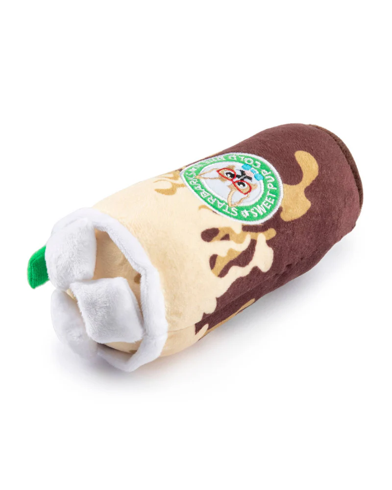 Starbarks Sweet Pup Cold Brew Plush Dog Toy - Image 2
