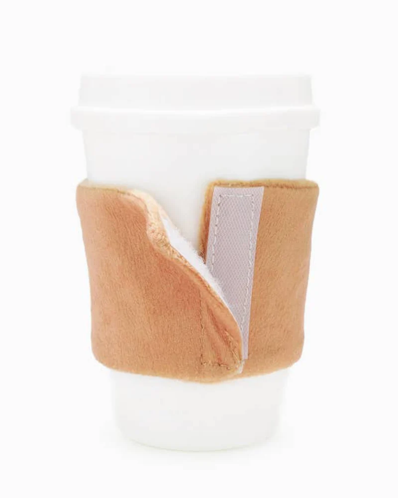 Starpaws Coffee Crinkle and Rubber Dog Toy (FINAL SALE) - Image 3