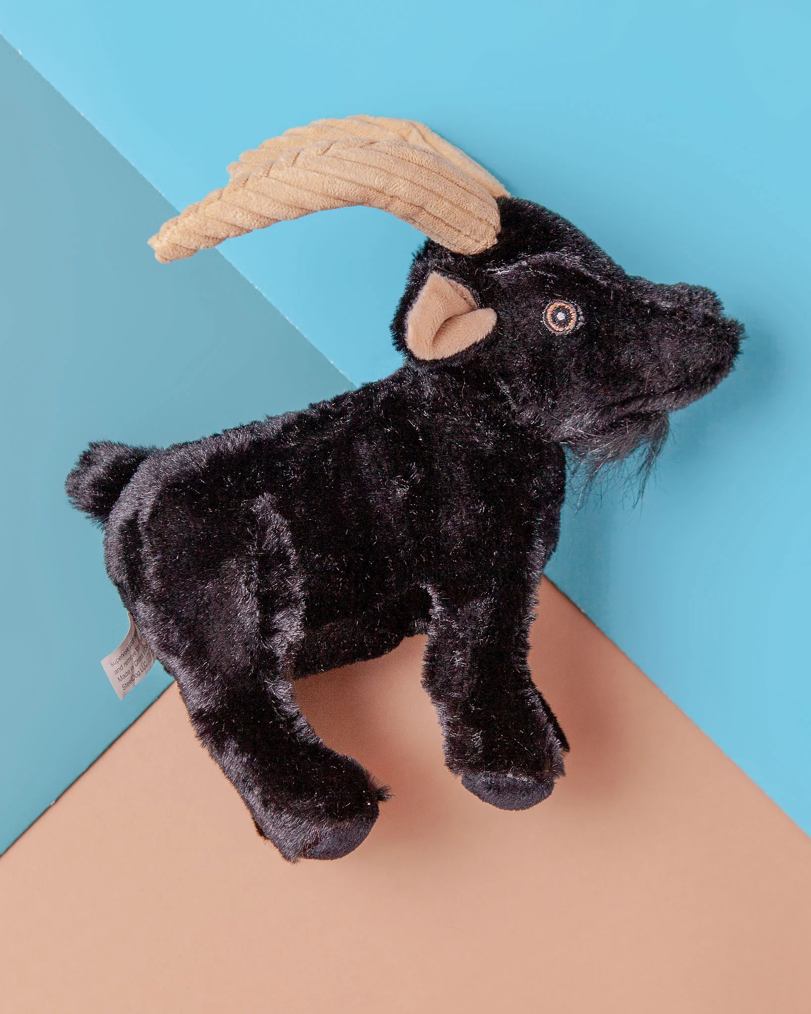 Billy Goat the Barnyard Baller Plush 2-in-1 Dog Toy