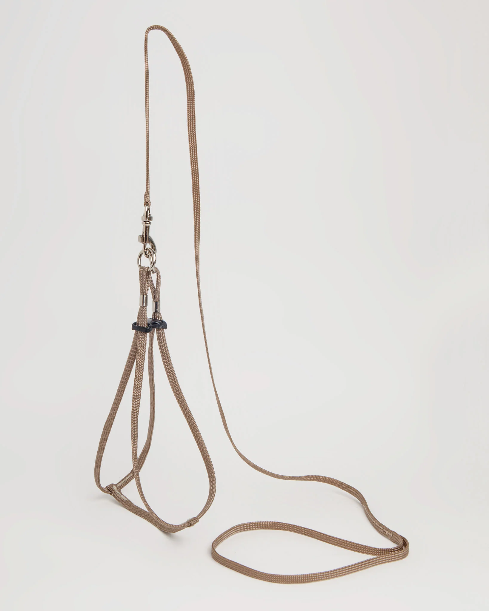 Tiny Dog Step-In Harness + Lead in Black - Image 5
