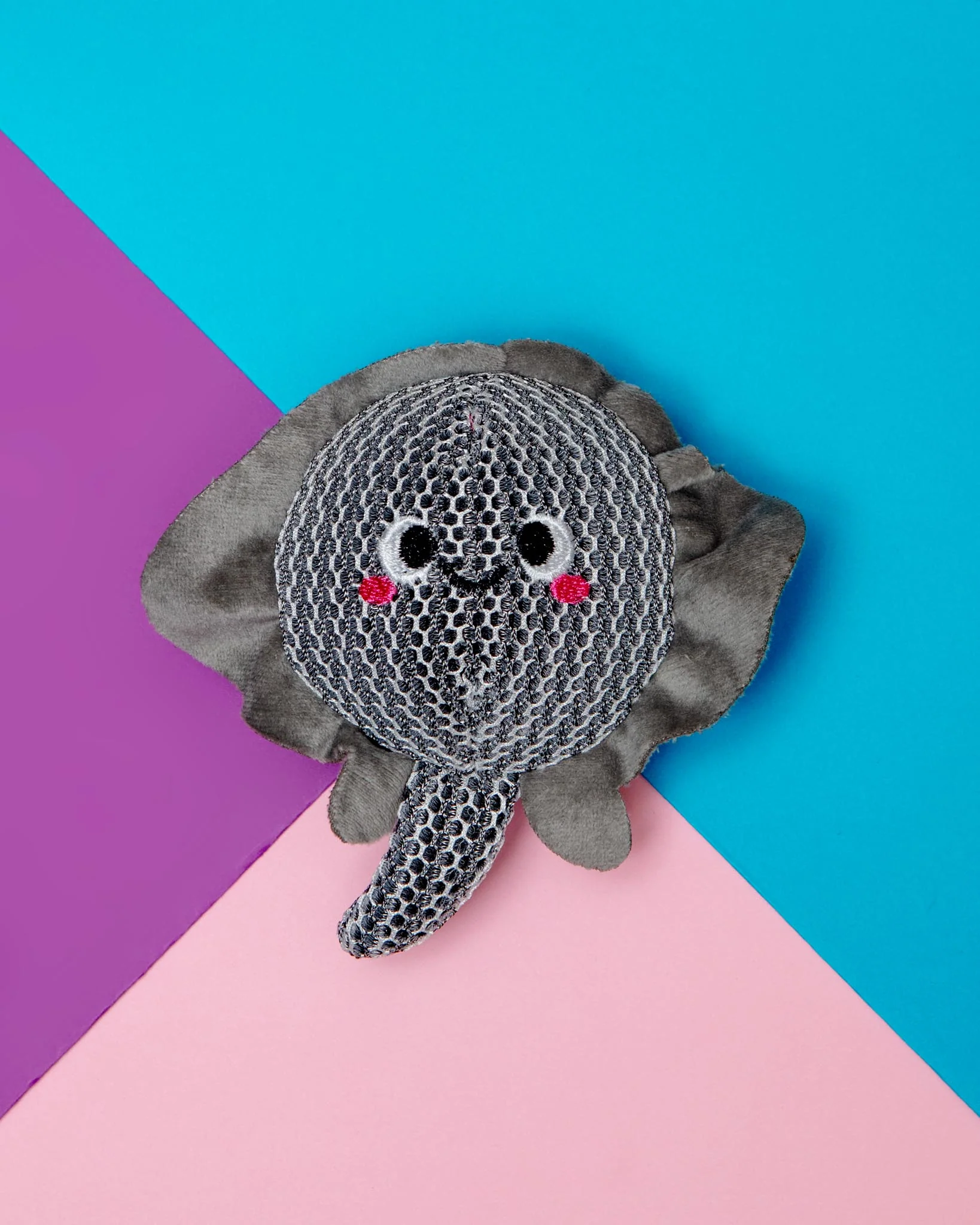 Stingray Squeaky Ball Dog Toy