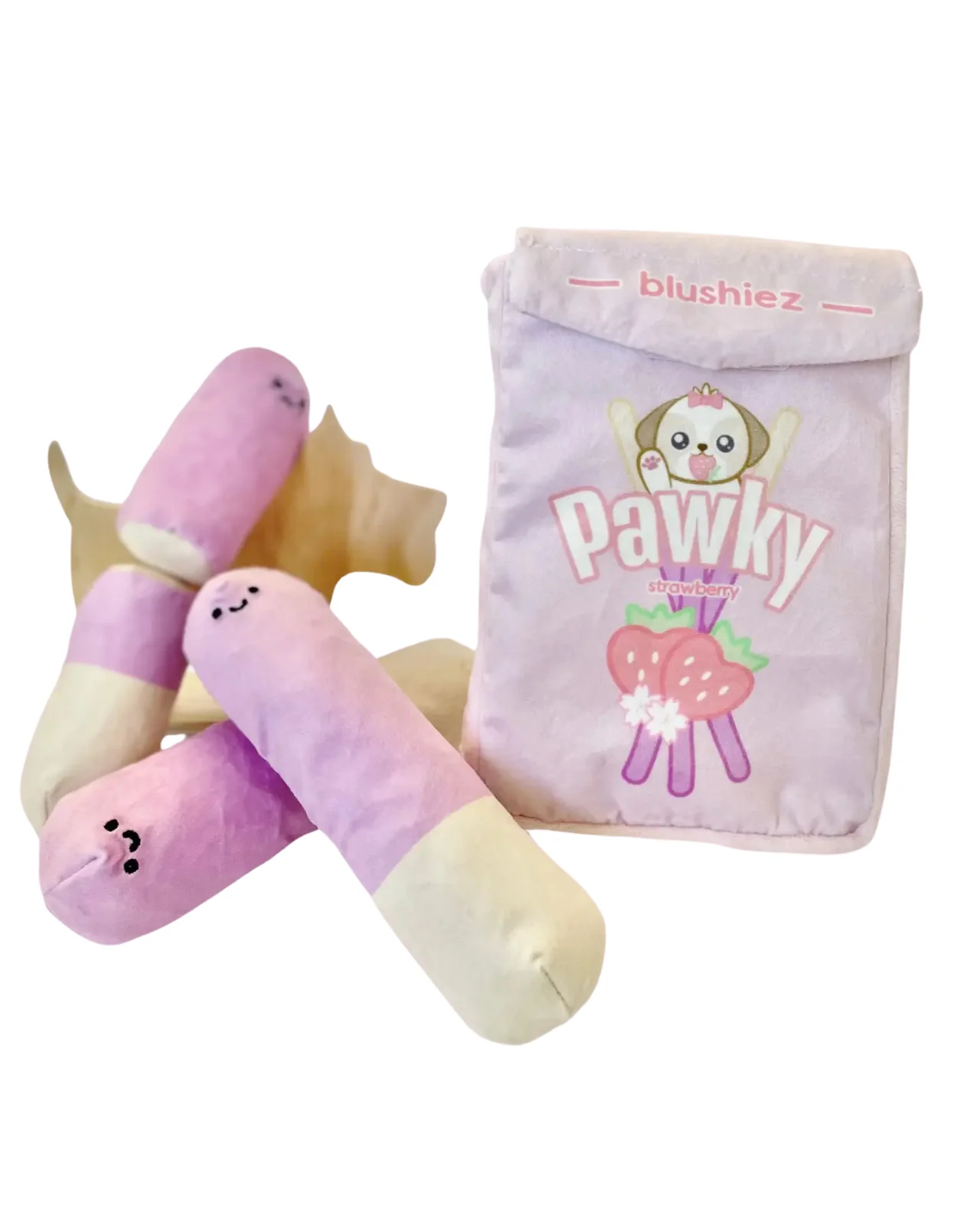 Strawberry Pawky Interactive Nosework Dog Toy - Image 5