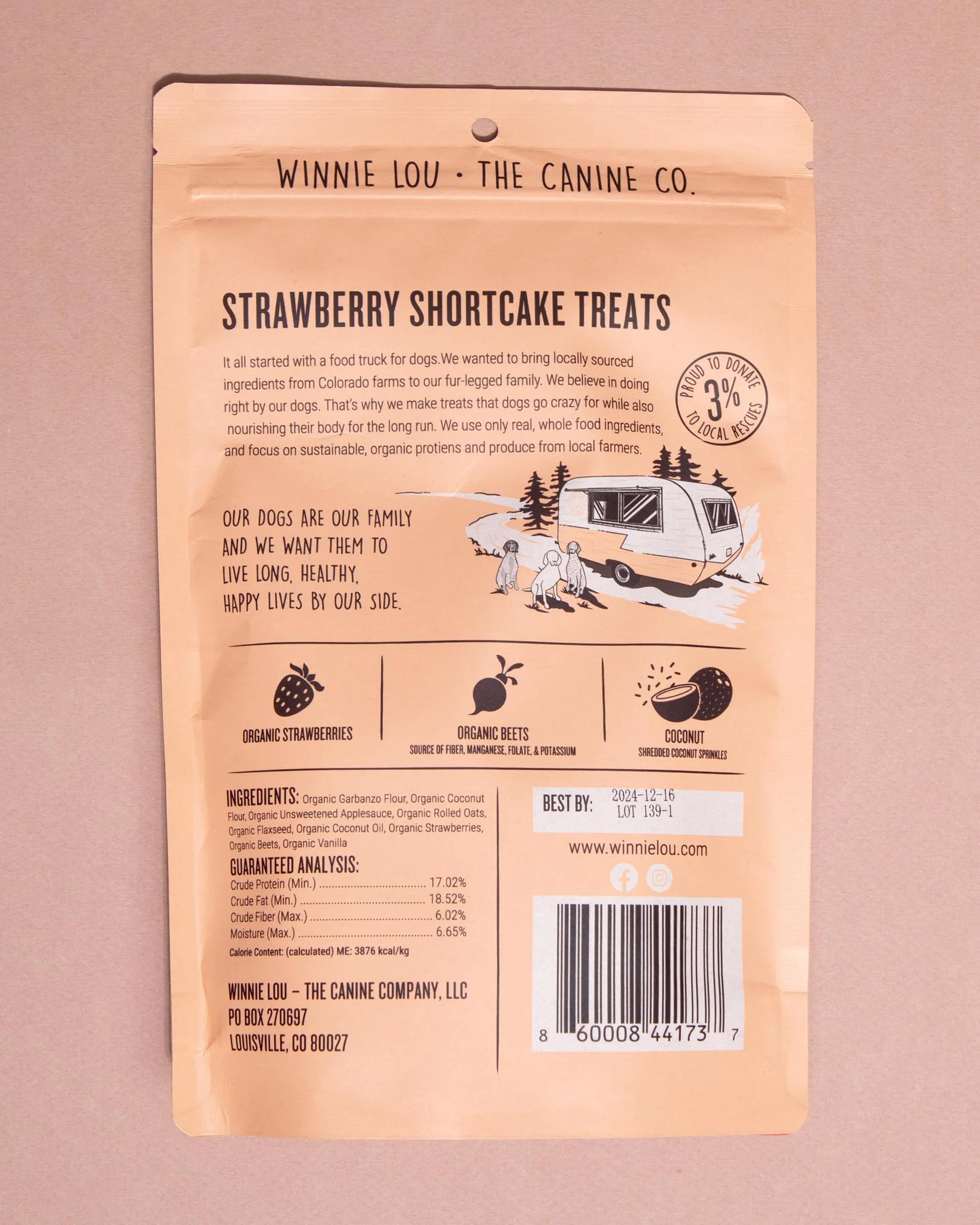 Strawberry Shortcake Dog Treats - Image 2