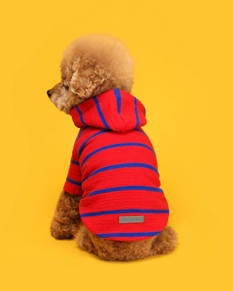 Stripe Dog Hoodie (FINAL SALE) - Image 7