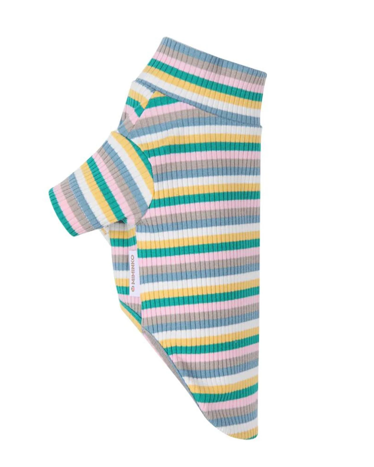 Stripe Ribbed Dog Turtleneck Sweater (FINAL SALE) - Image 6