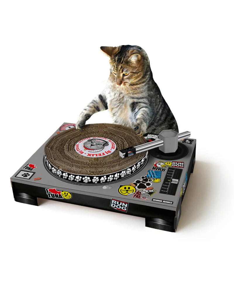 DJ Kitty Cat Scratching Mat - Image 2