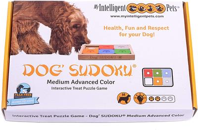 Sudoku Dog Treat Puzzle Game in Rainbow Edition (6 squares) - Image 10