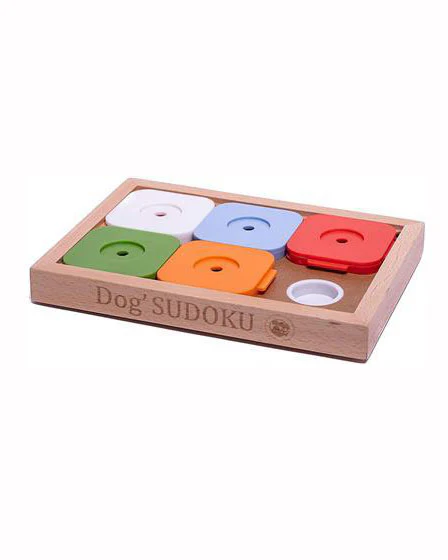 Sudoku Dog Treat Puzzle Game in Rainbow Edition (6 squares) - Image 7