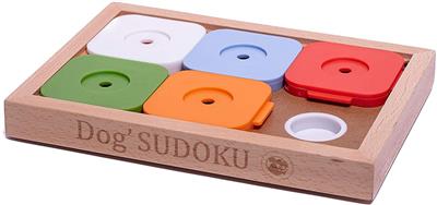 Sudoku Dog Treat Puzzle Game in Rainbow Edition (6 squares) - Image 8