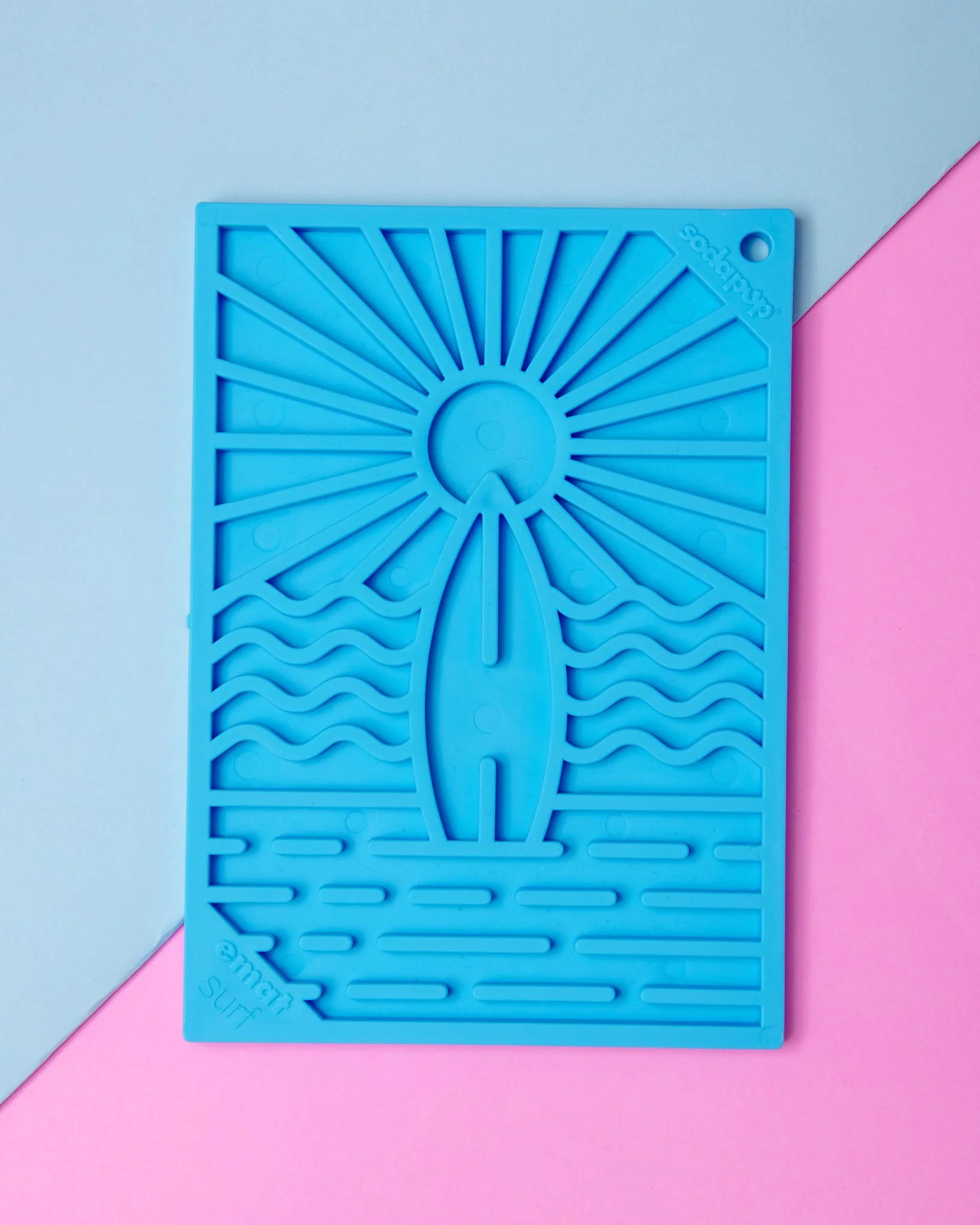 Surf's Up Pet Lick Mat (Made in the USA)