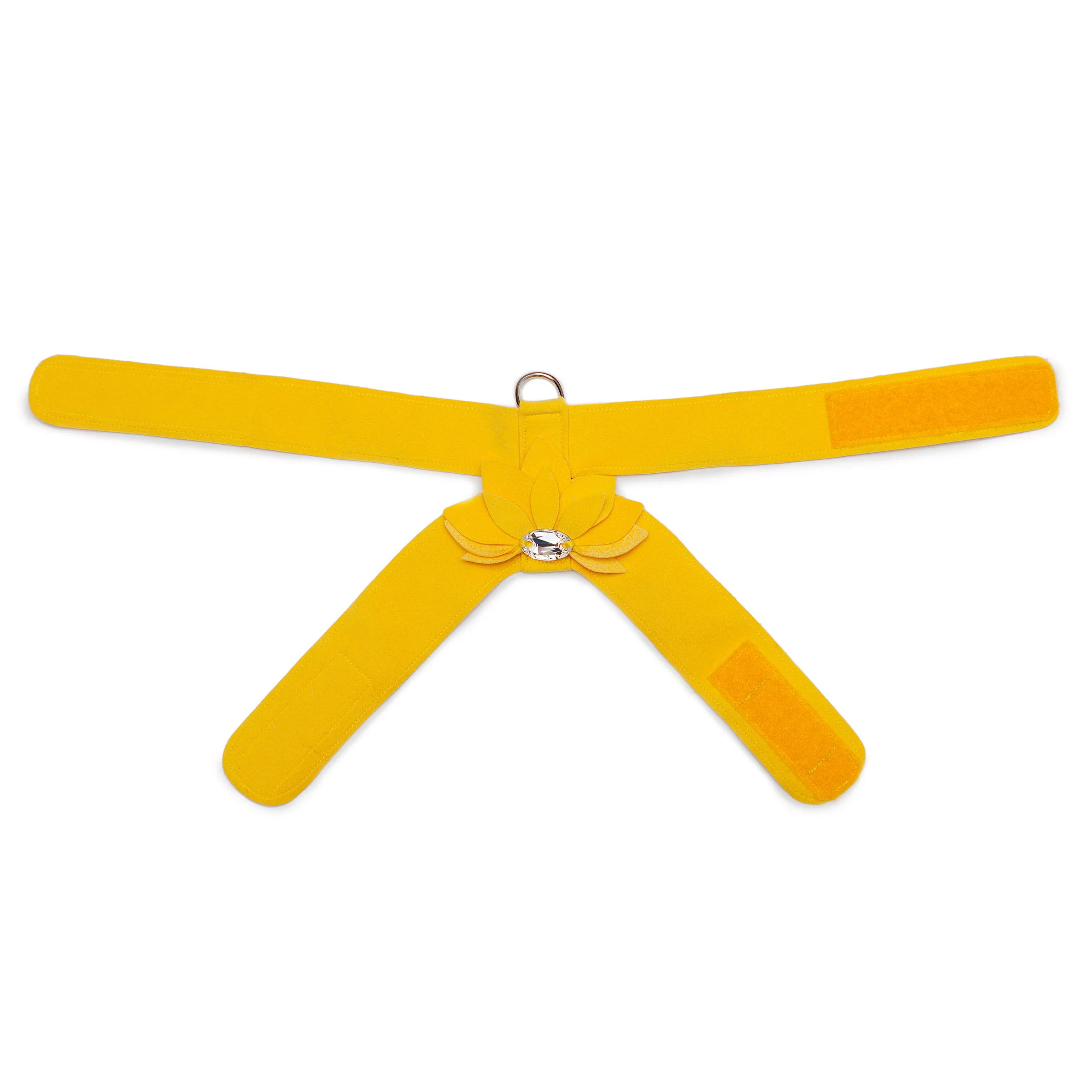 SUSAN LANCI | Water Lily Swarovski Harness in Sunshine Yellow - Image 2