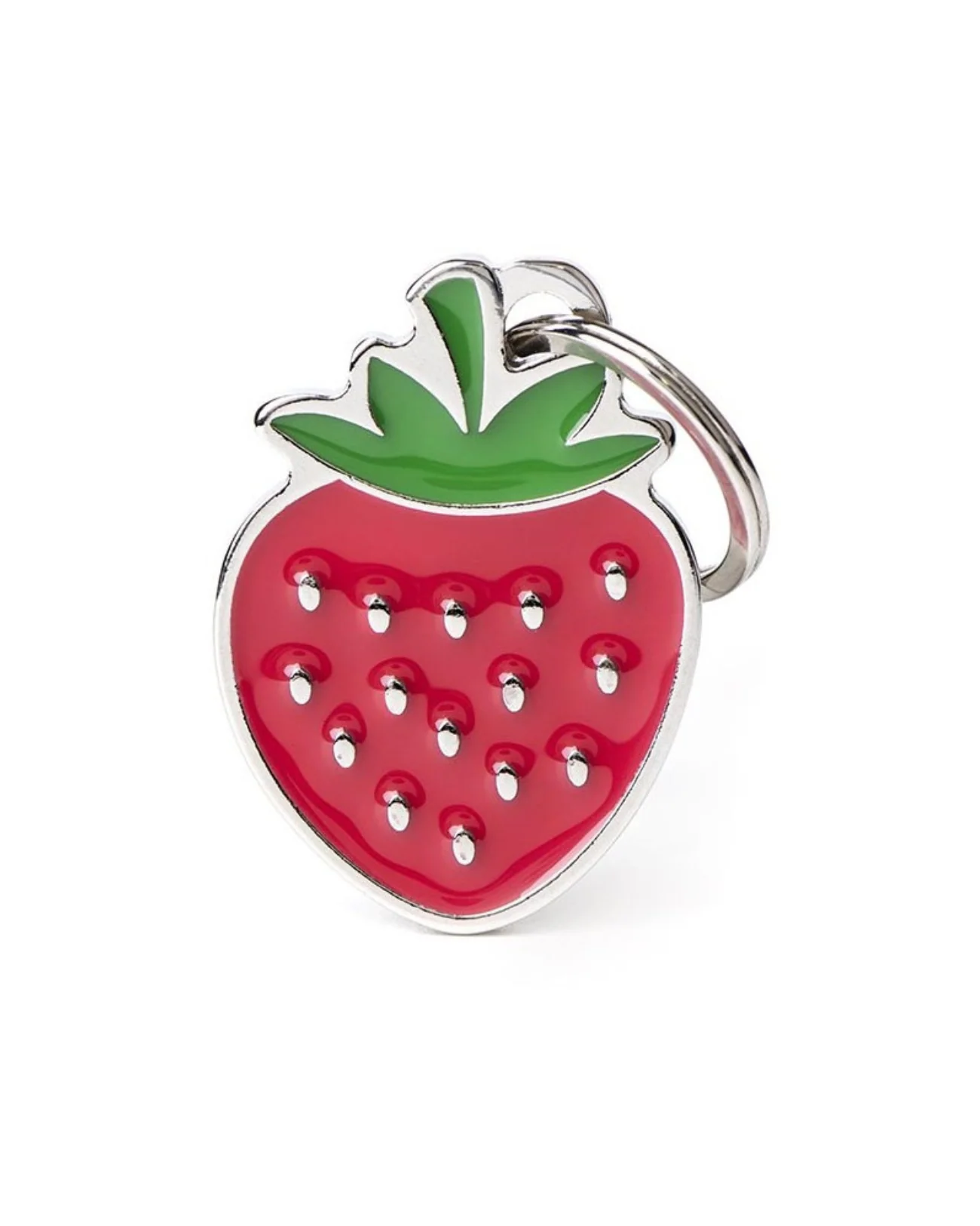 Sweet as a Strawberry Custom Pet ID Tag - Image 3