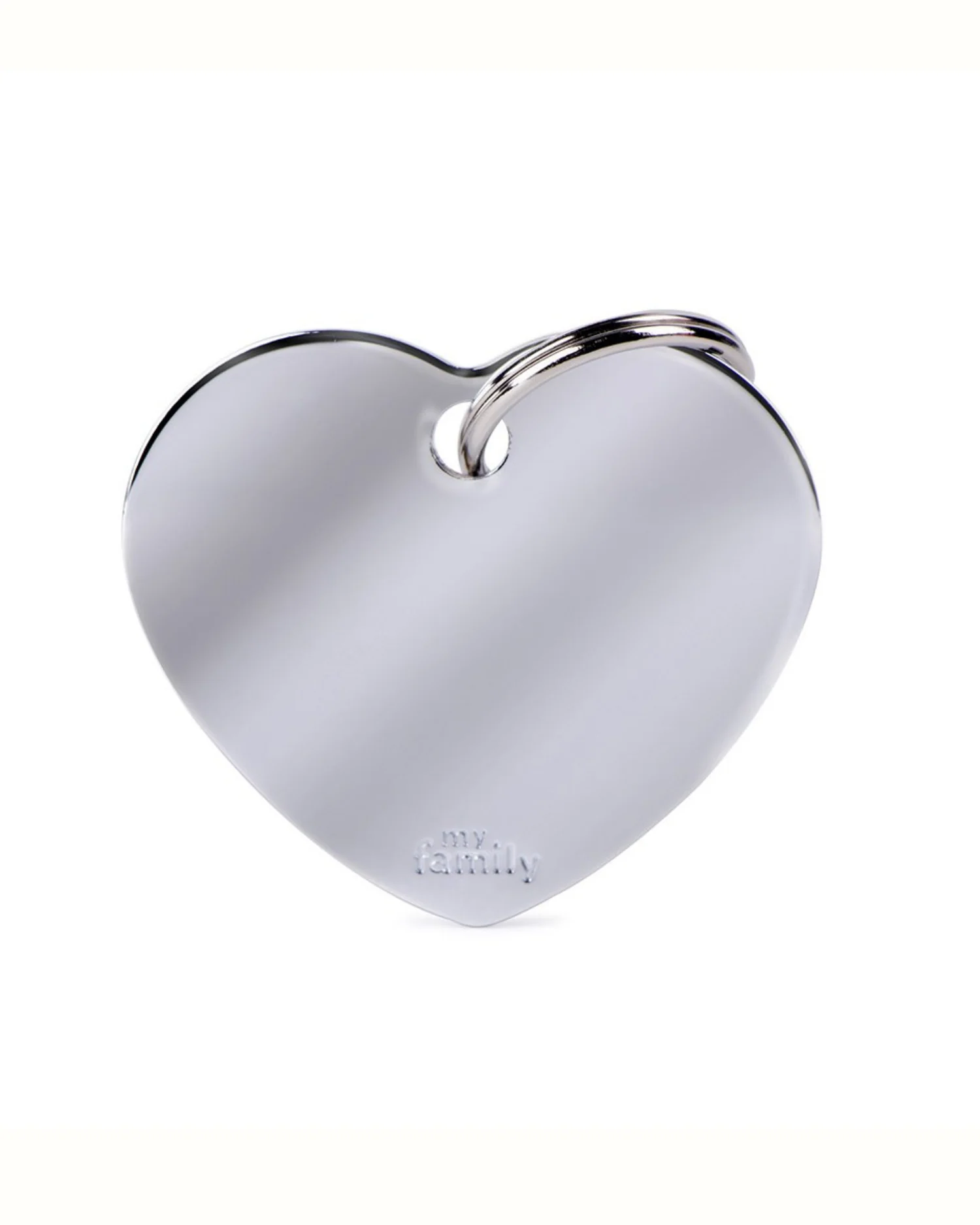 Sweet Heart in Chrome Custom Pet ID Tag - Image 6
