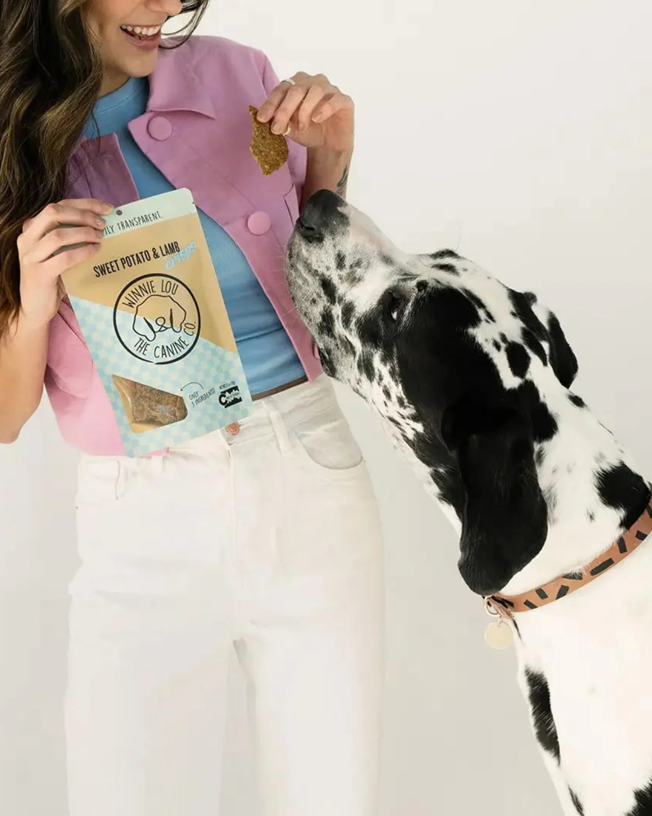 Sweet Potato & Lamb Crisp Dog Treats - Image 2