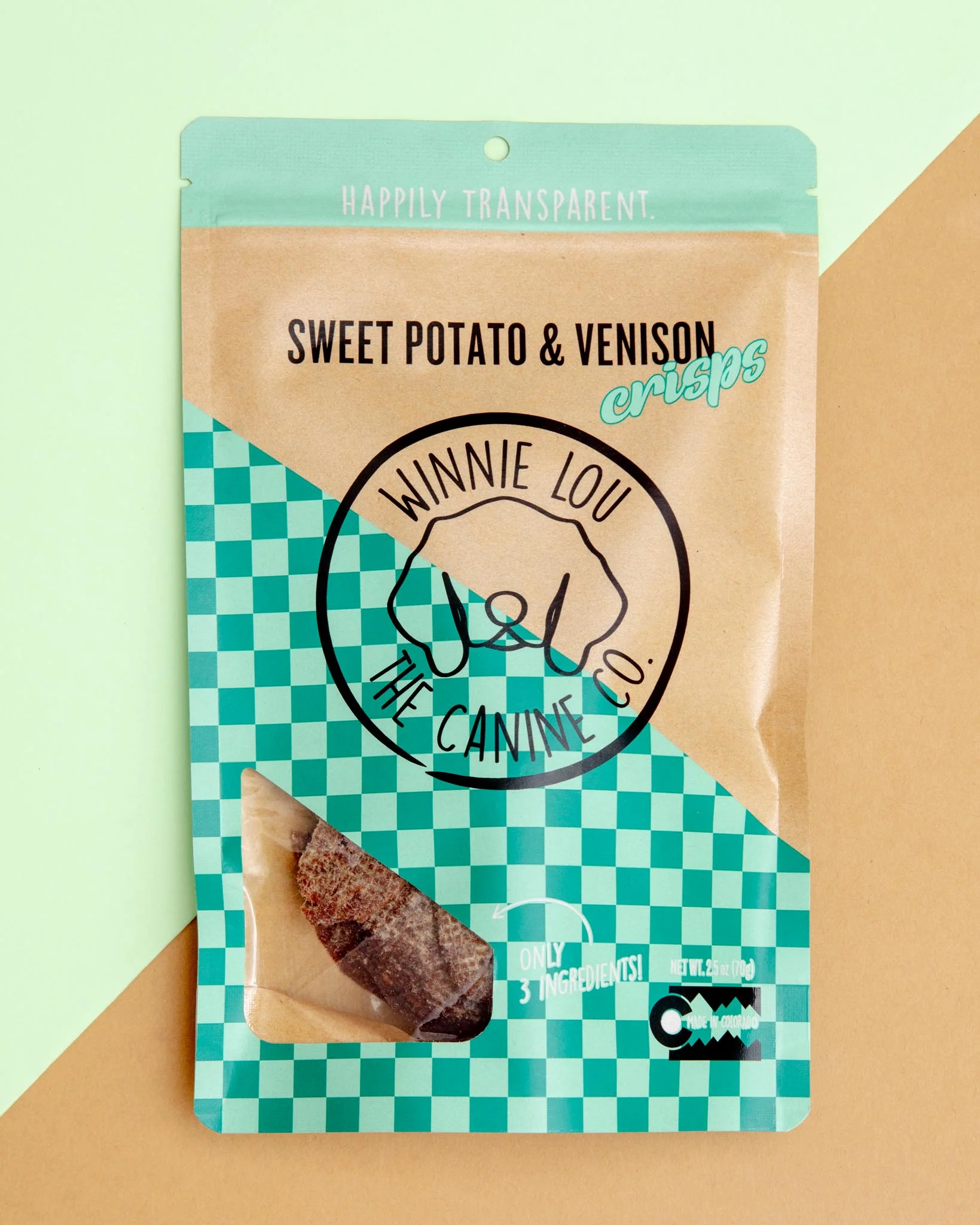 Sweet Potato & Venison Crisp Dog Treats