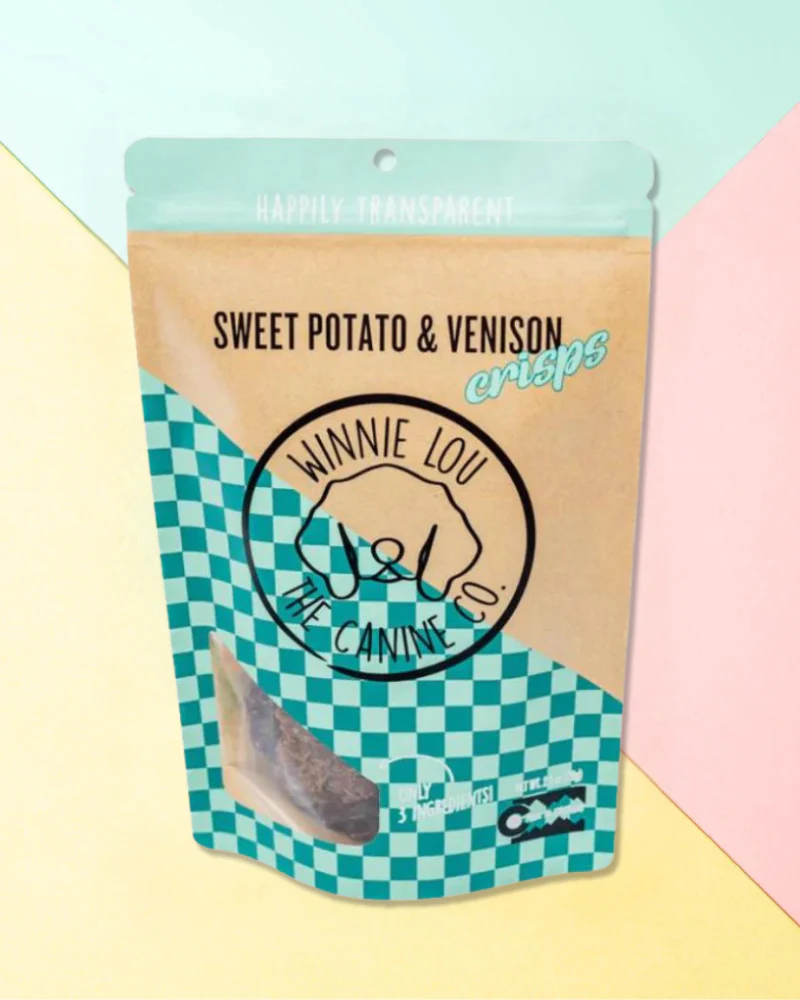 Sweet Potato & Venison Crisp Dog Treats - Image 6