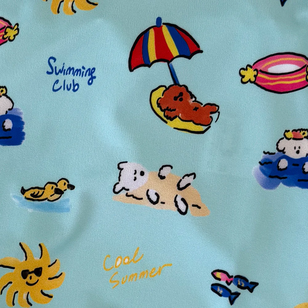 Swimming Club Dog Cooling Tee (FINAL SALE) - Image 5