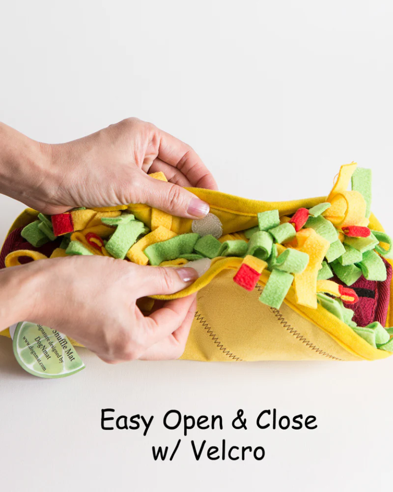 Taco Snuffle Mat Dog Toy - Image 3